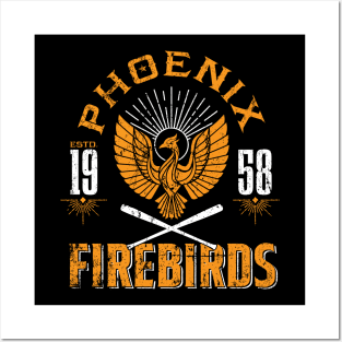 Phoenix Firebirds Posters and Art